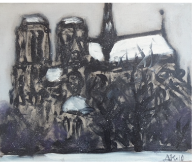 Painting of Notre-Dame